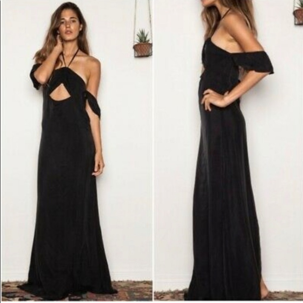Long black dress from Flynn Skye - size 1 (small)